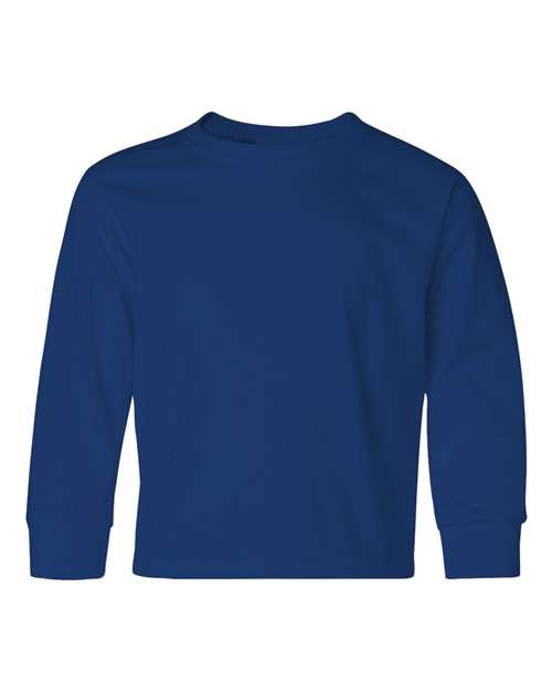 JERZEES - Youth Dri-Power® Long Sleeve 50/50 T-Shirt - 29BLR