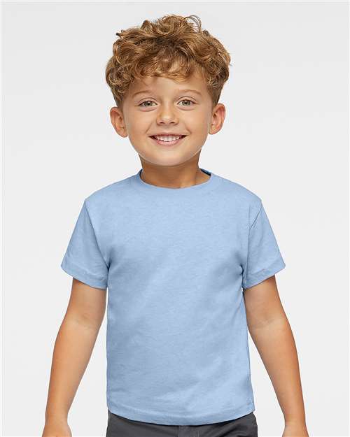 Camiseta de algodón para niños pequeños Rabbit Skins - 3301T