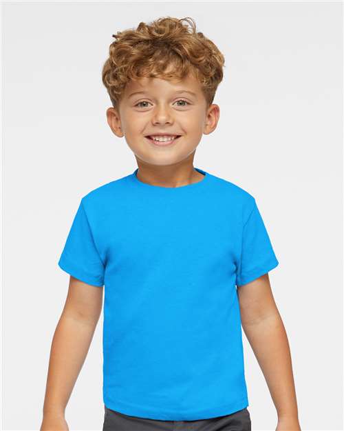 Camiseta de algodón para niños pequeños Rabbit Skins - 3301T