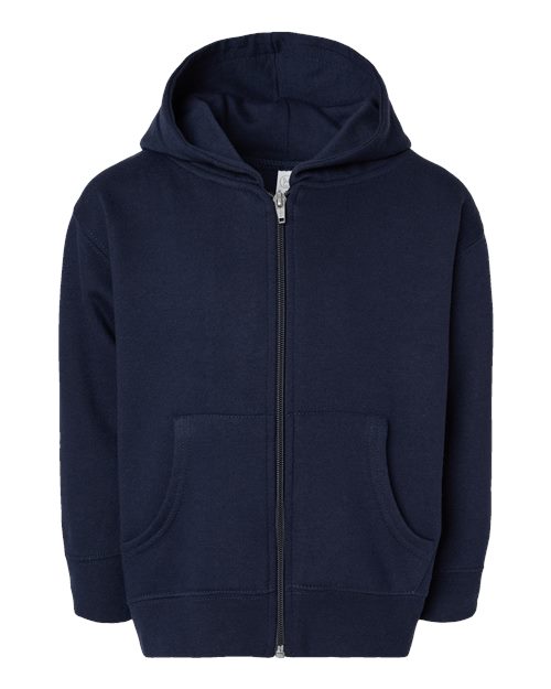 Rabbit Skins - Toddler Full-Zip Fleece Hoodie Sweatshirt - 3346