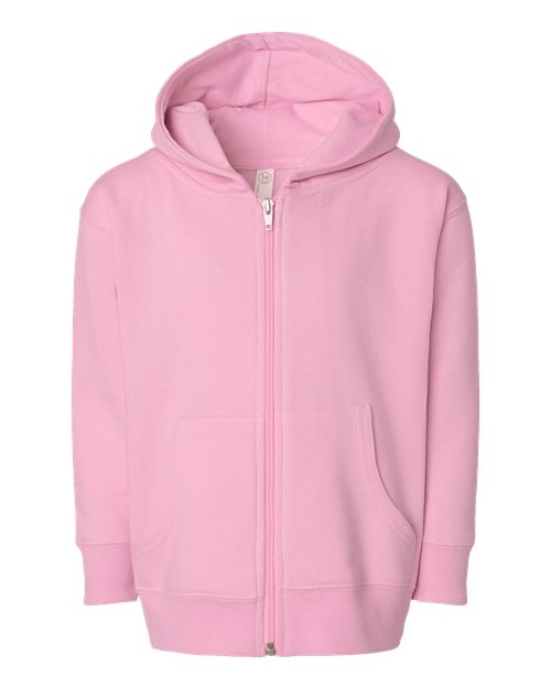 Rabbit Skins - Toddler Full-Zip Fleece Hoodie Sweatshirt - 3346