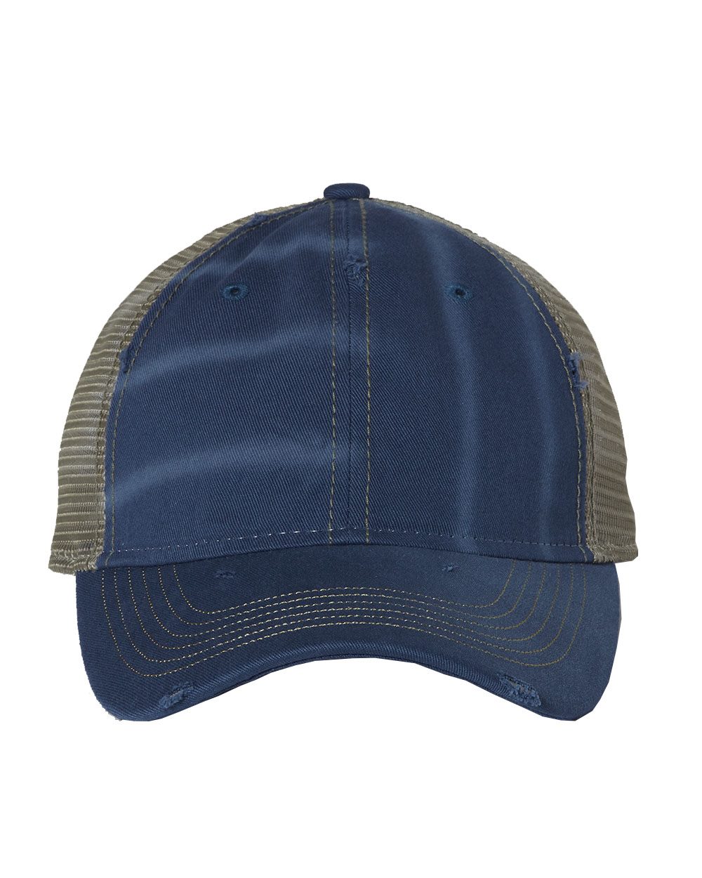 Valucap - Gorra Bounty con parte trasera de malla lavada y sucia - 3150