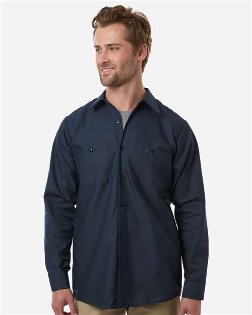 Red Kap - Men's Industrial Long Sleeve Work Shirt - SP14