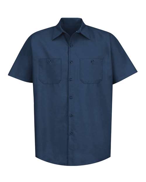 Red Kap - Men's Industrial Short Sleeve Work Shirt - SP24