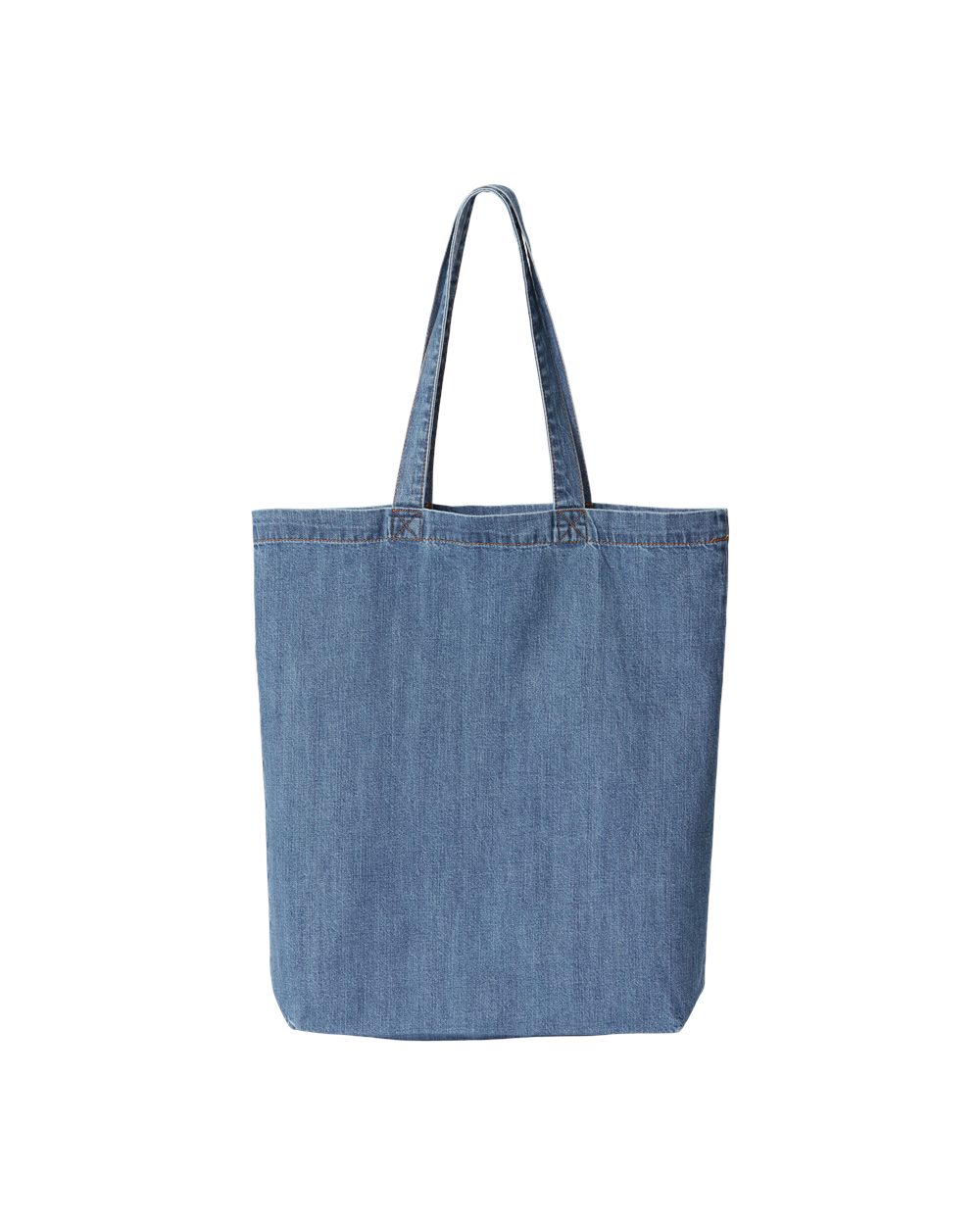 Liberty Bags - Cotton Denim Gusseted Tote Bag - 7761A