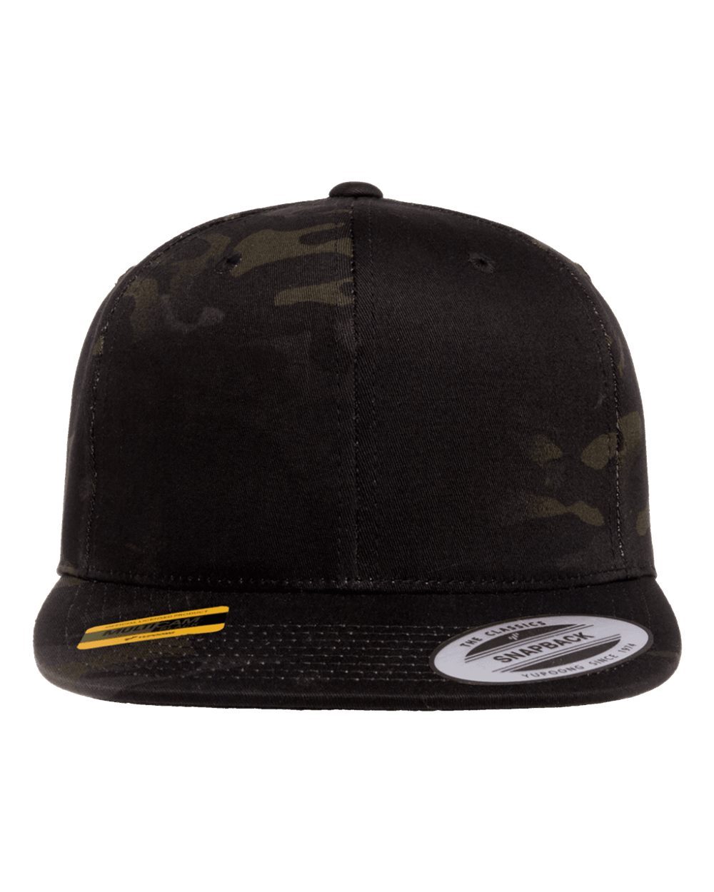 Gorra YP Classics Premium con visera plana y cierre a presión - 6089M
