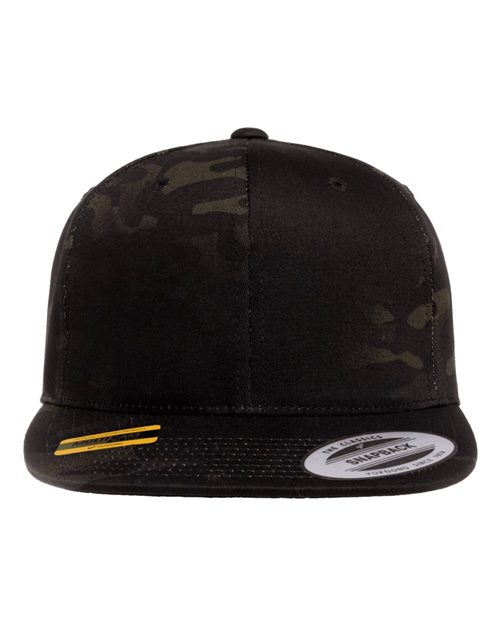 Gorra YP Classics Premium con visera plana y cierre a presión - 6089M