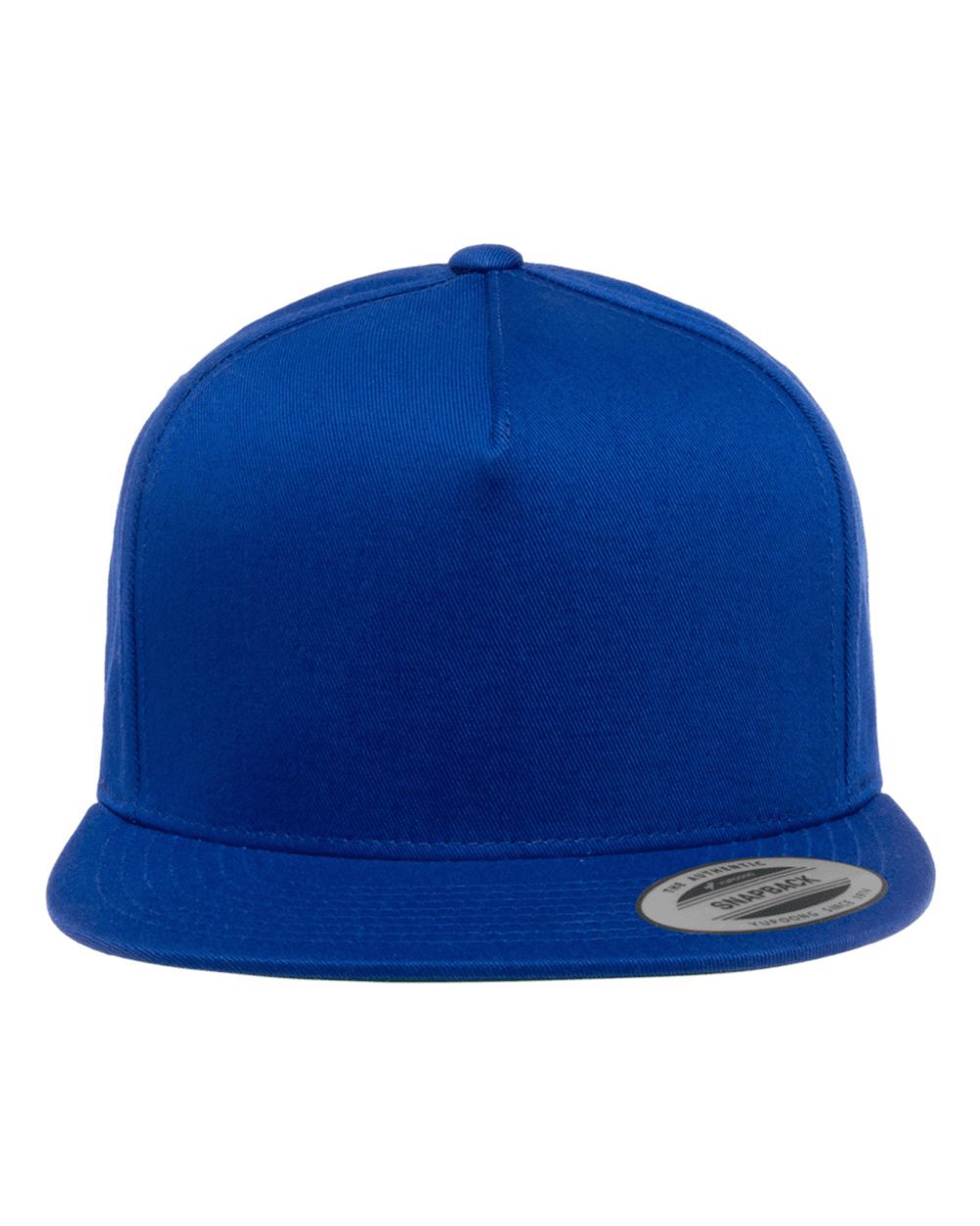 YP Classics - Gorra snapback de sarga de algodón de cinco paneles - 6007