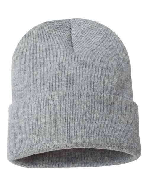 Sportsman - Gorro liso con puños de 30 cm - SP12