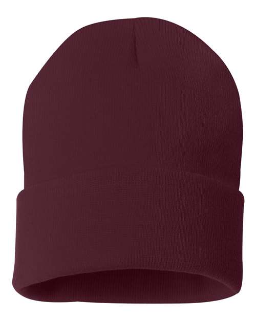 Sportsman - Gorro liso con puños de 30 cm - SP12
