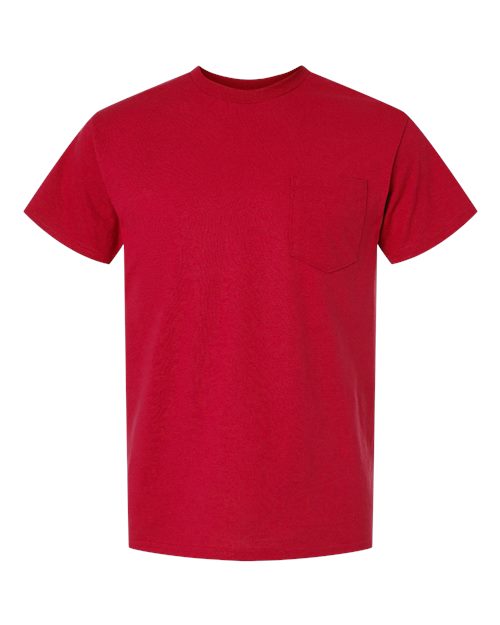 Gildan - Camiseta unisex DryBlend® con bolsillo - 8300
