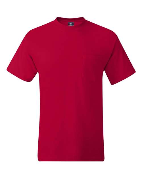 Hanes - Camiseta con bolsillo Beefy-T® para hombre - 5190