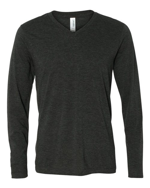 BELLA + CANVAS - Unisex Long Sleeve V-Neck Tee - 3425