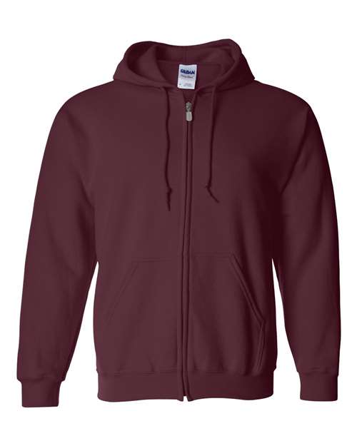 Gildan - Sudadera unisex con capucha y cremallera completa Heavy Blend™ - 18600