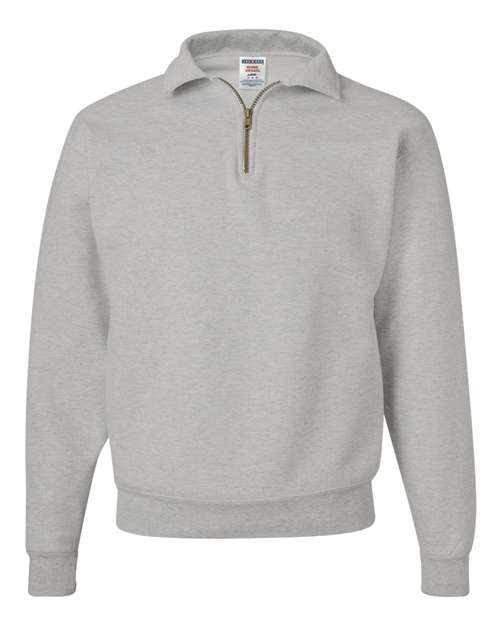 JERZEES - Unisex Super Sweats NuBlend® Quarter-Zip Cadet Collar Sweatshirt - 4528MR