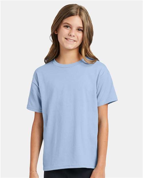 Hanes - Camiseta EcoSmart® para jóvenes - 5370
