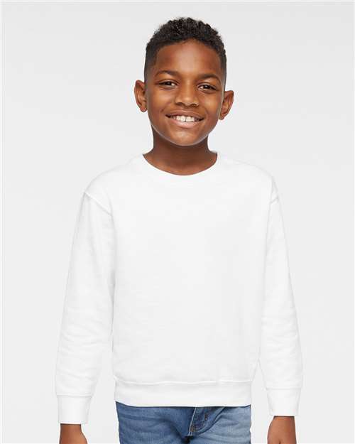 Rabbit Skins - Sudadera polar de cuello redondo para niño - 3317