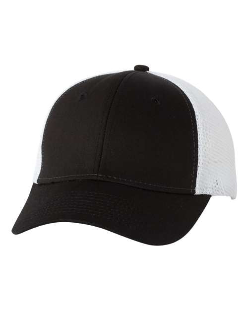 Valucap - Gorra de camionero de sarga con parte trasera de malla - VC400