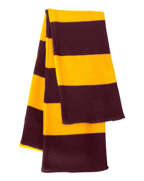 Bufanda de punto con rayas de rugby - Sportsman - SP02