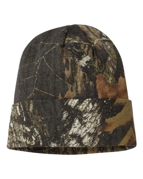 Kati - Gorro de camuflaje con puños de 30 cm - LCB12