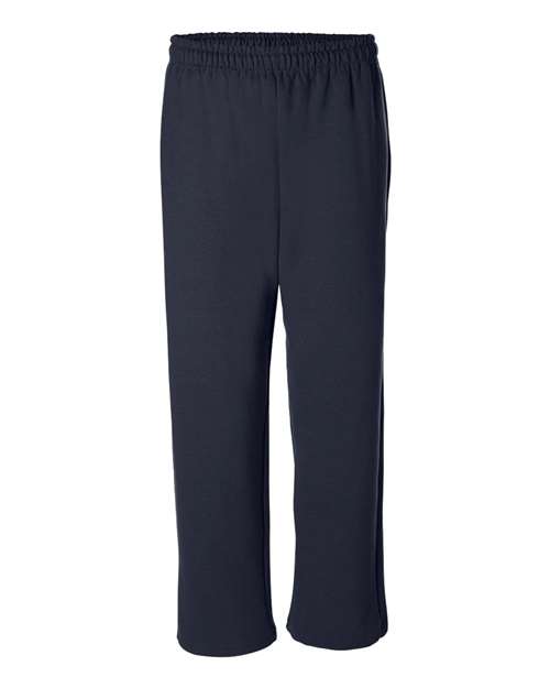Gildan - Pantalones deportivos unisex de mezcla pesada™ con parte inferior abierta - 18400