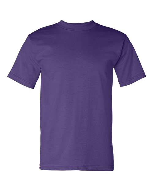 Bayside - Camiseta unisex de peso pesado, fabricada en EE. UU. - 5100