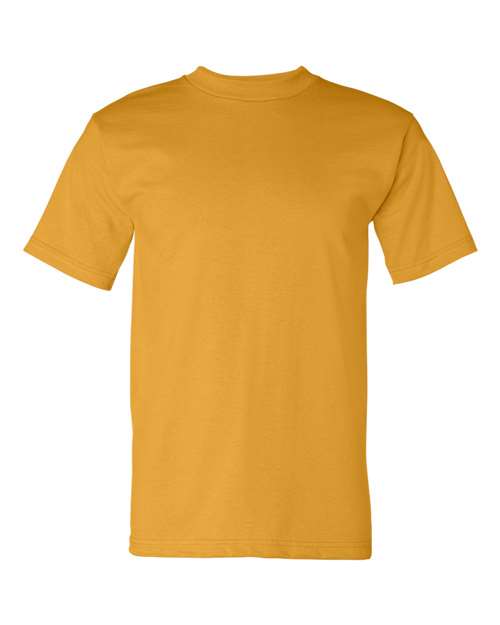 Bayside - Camiseta unisex de peso pesado, fabricada en EE. UU. - 5100
