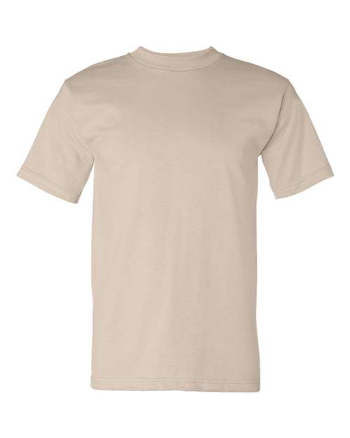 Bayside - Camiseta unisex de peso pesado, fabricada en EE. UU. - 5100