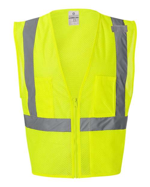 Kishigo - Chaleco de malla unisex Ultra-Cool™ con bolsillos - 1085-1086