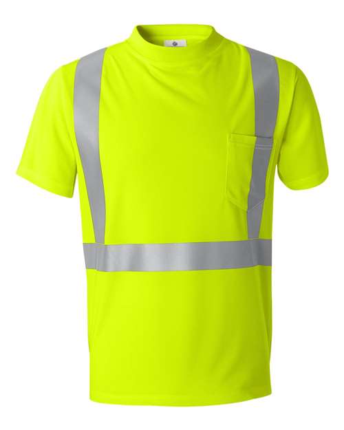 Kishigo - Camiseta unisex de microfibra de alto rendimiento - 9110-9111