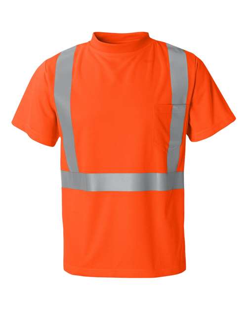 Kishigo - Camiseta unisex de microfibra de alto rendimiento - 9110-9111