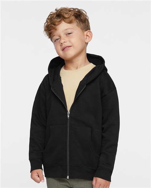 Rabbit Skins - Toddler Full-Zip Fleece Hoodie Sweatshirt - 3346
