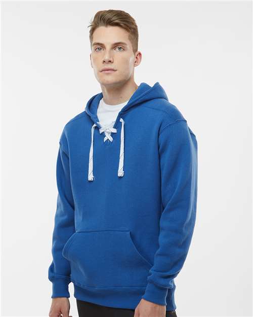 J. America - Men's Sport Lace Hooded Sweatshirt - 8830
