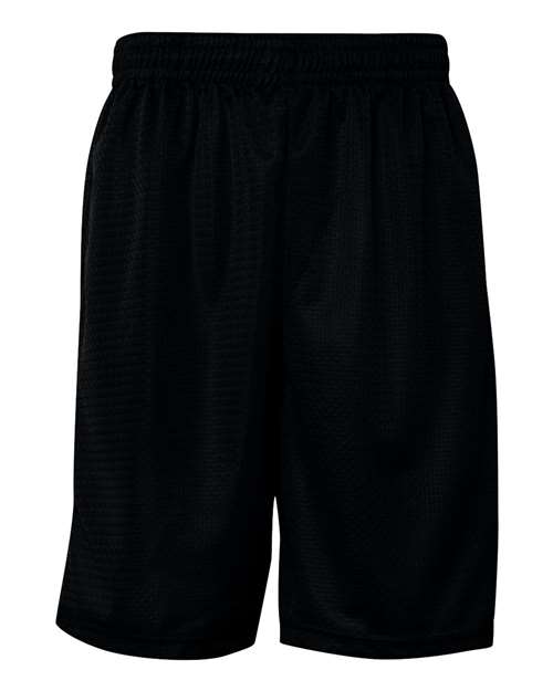 Badger - Pantalones cortos de malla profesional de 23 cm con bolsillos para hombre - 7219