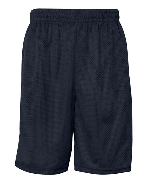 Badger - Pantalones cortos de malla profesional de 23 cm con bolsillos para hombre - 7219