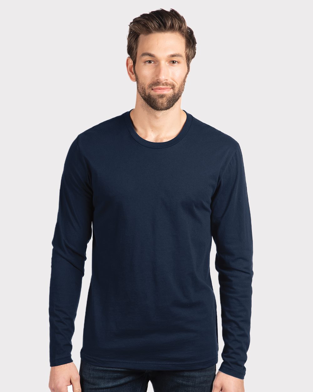 Next Level - Camiseta unisex de algodón de manga larga - 3601