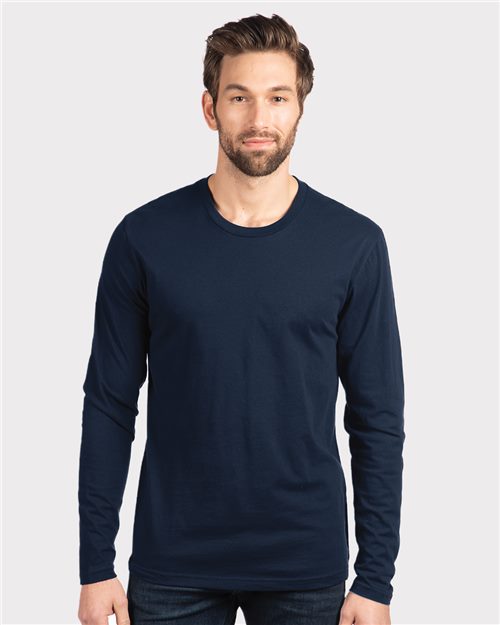 Next Level - Camiseta unisex de algodón de manga larga - 3601