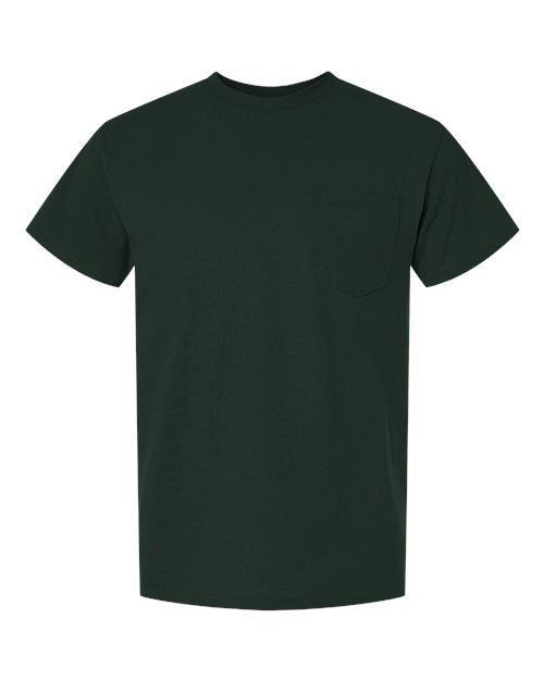 Gildan - Camiseta unisex DryBlend® con bolsillo - 8300