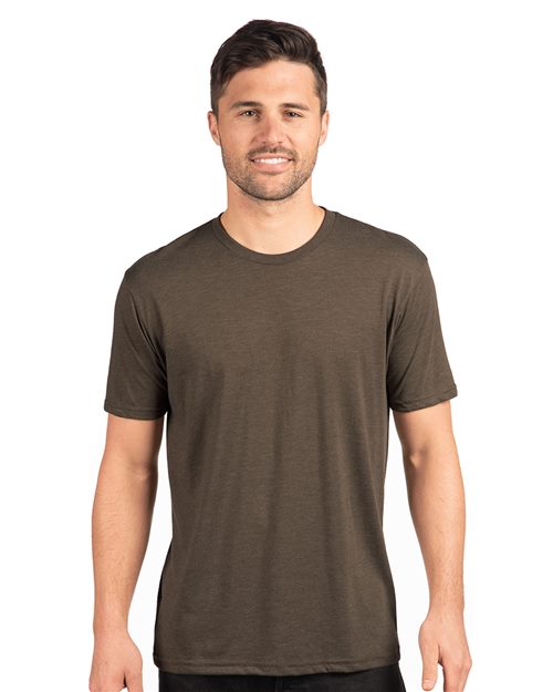 Next Level - Camiseta unisex de mezcla triple - 6010