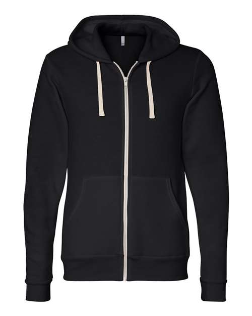 BELLA + CANVAS - Unisex Triblend Sponge Fleece Full-Zip Hoodie Sweatshirt - 3909