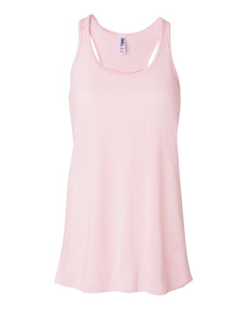BELLA + CANVAS - Camiseta de tirantes holgada con espalda nadadora para mujer - 8800