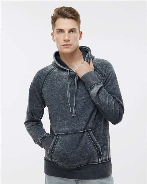 J. America - Men's Vintage Zen Fleece Hooded Sweatshirt - 8915