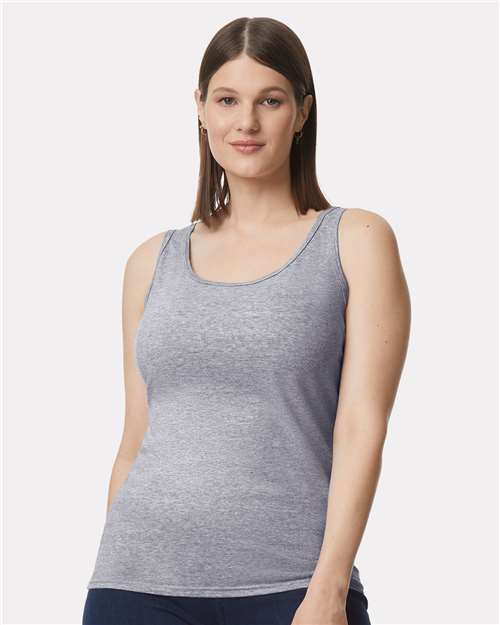 Gildan - Camiseta sin mangas Softstyle® para mujer - 64200L