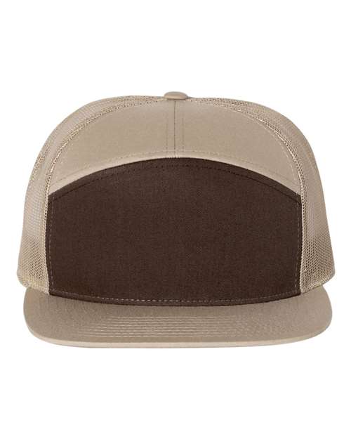 Richardson - Gorra de camionero de siete paneles - 168