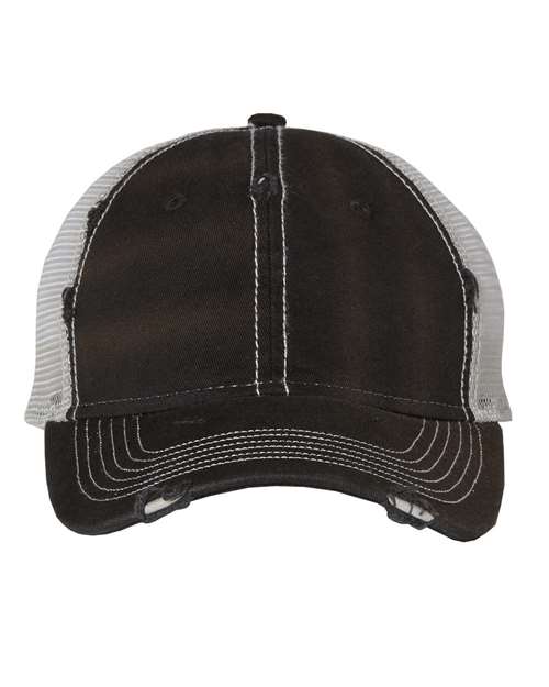 Valucap - Gorra Bounty con parte trasera de malla lavada y sucia - 3150
