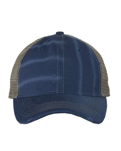 Valucap - Gorra Bounty con parte trasera de malla lavada y sucia - 3150