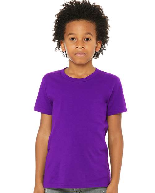 BELLA + CANVAS - Camiseta juvenil - 3001Y