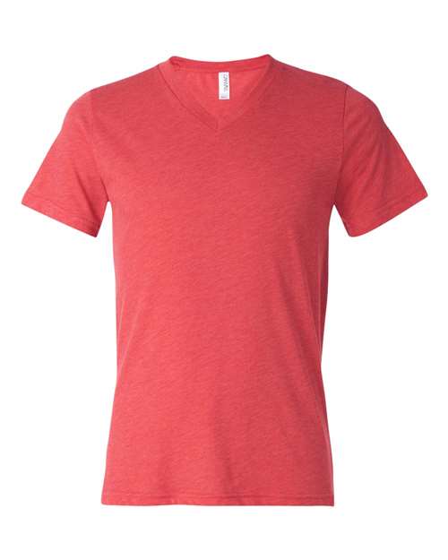 BELLA + CANVAS - Camiseta unisex de cuello en V de mezcla triple - 3415