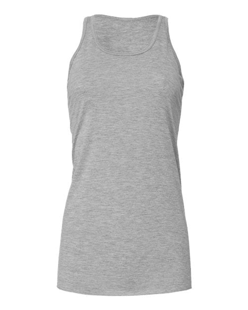 BELLA + CANVAS - Camiseta de tirantes holgada con espalda nadadora para mujer - 8800
