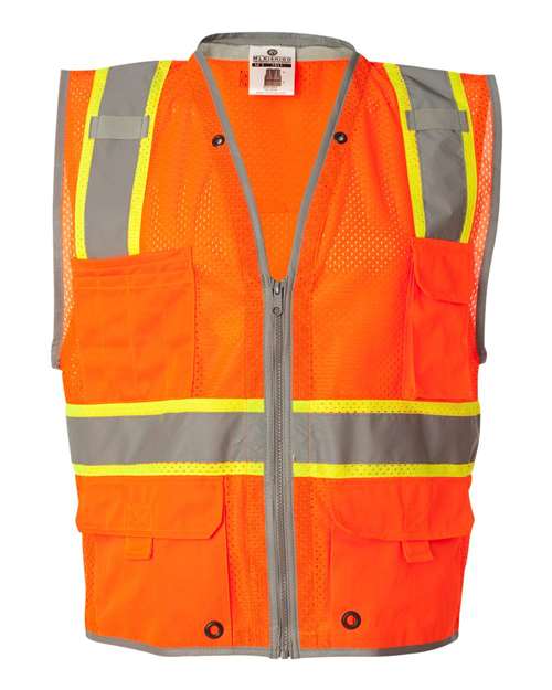 Kishigo - Unisex Premium Brilliant Series® Heavy-Duty Class 2 Vest - 1510-1511